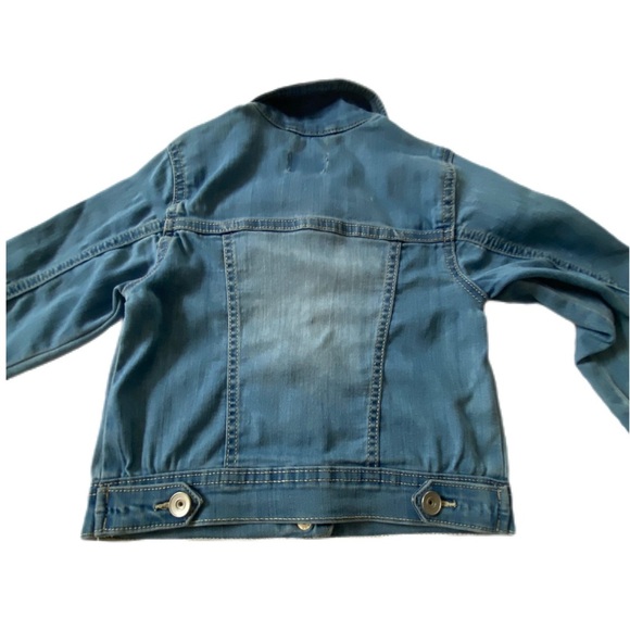 Place Denim Jacket Kids Size XS 4 Classic Medium Wash - Picture 2 of 11